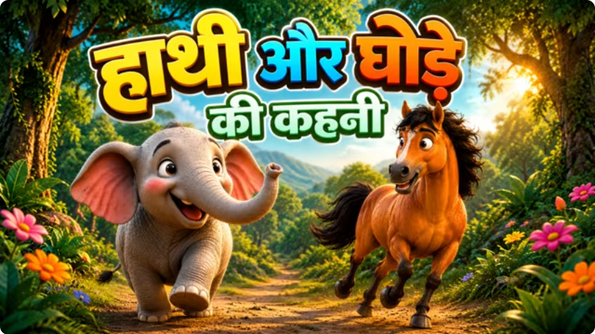 हाथी और घोड़े की दौड़